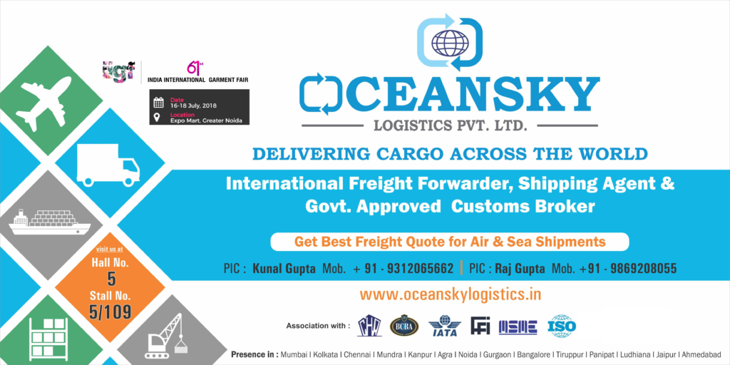 sponsored in IIGF – Logistics Partner of IIGF